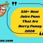 Best Juice Puns That Are Berry Funny