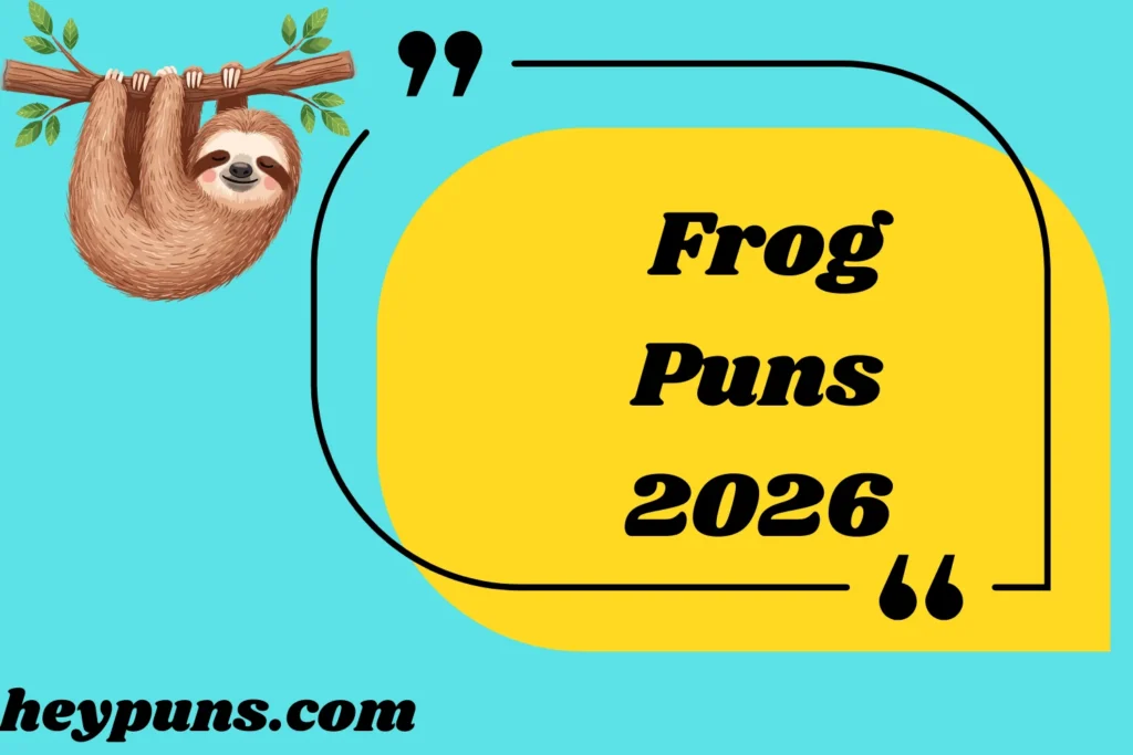 Frog Puns