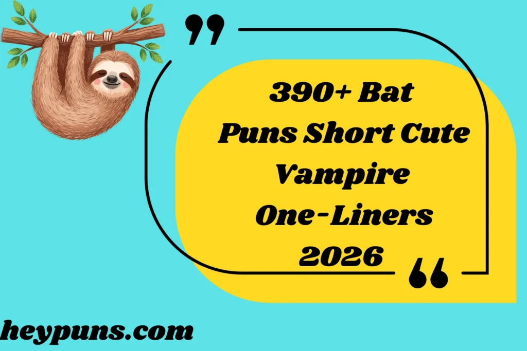 Bat Puns Short Cute Vampire One-Liners