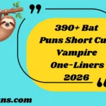 Bat Puns Short Cute Vampire One-Liners