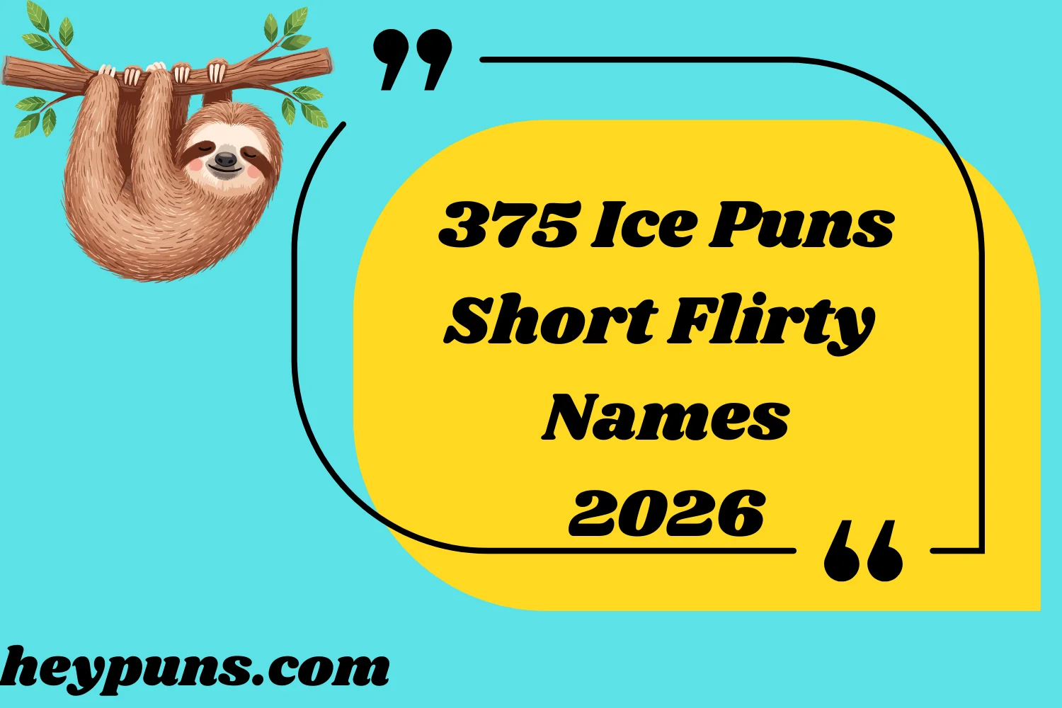 Ice Puns Short Flirty Names