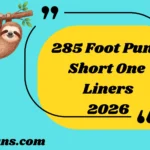 Foot Puns Short One Liners