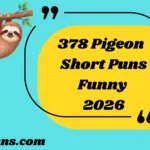 Pigeon Puns Short Funny