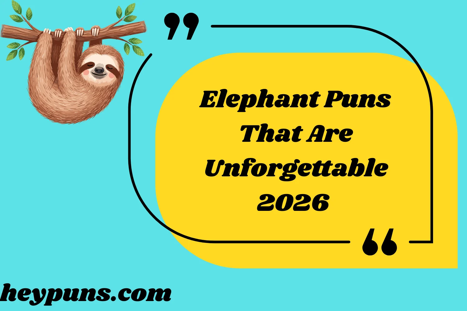 Elephant Puns That Are Unforgettable