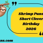 Shrimp Puns Short Clever Birthday
