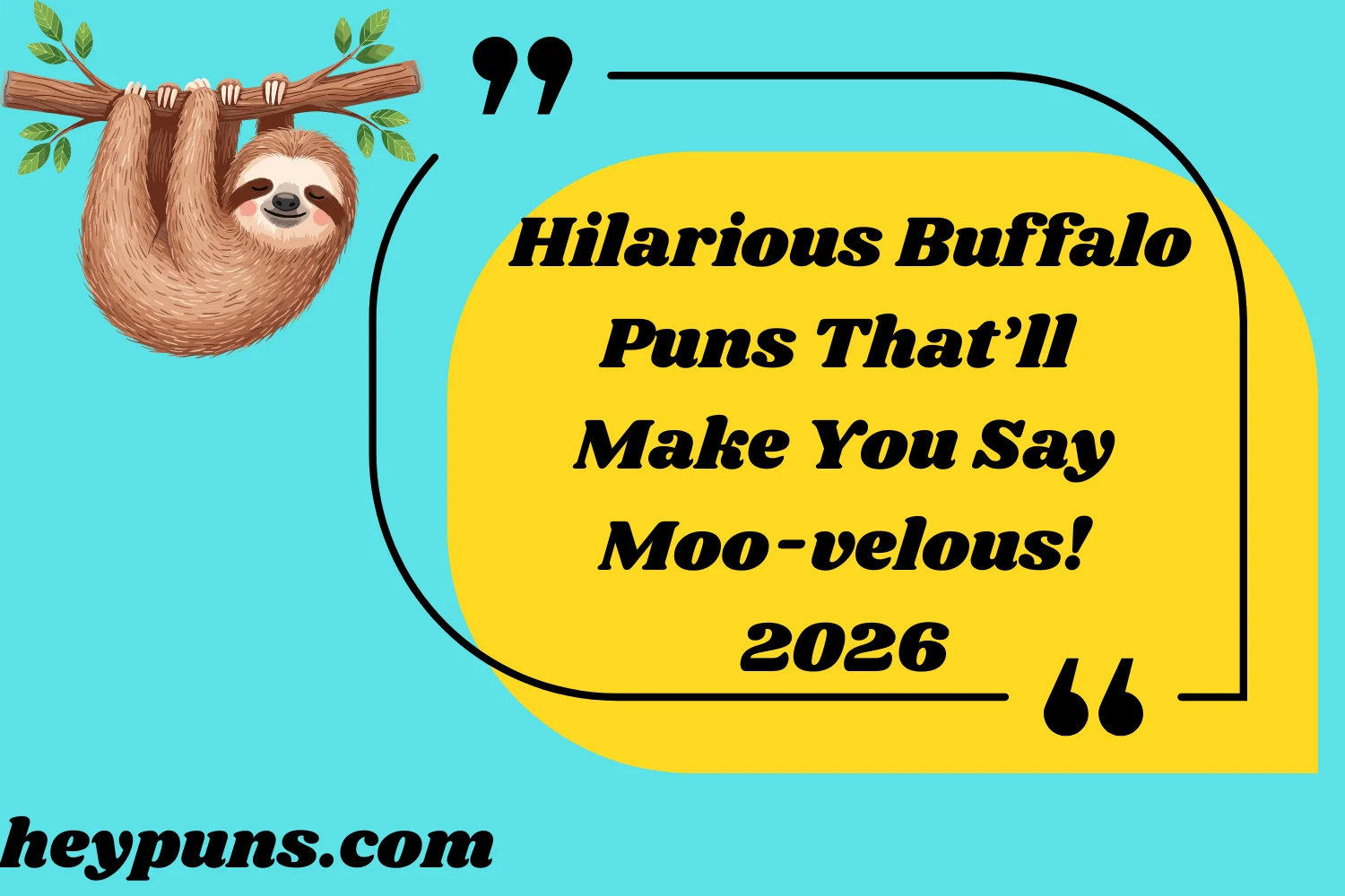 Hilarious Buffalo Puns That’ll Make You Say Moo-velous!