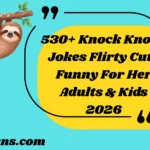 Knock Knock Jokes