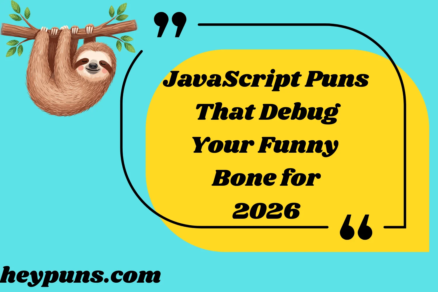 JavaScript Puns That Debug Your Funny Bone for
