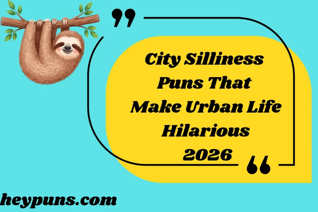 City Silliness Puns That Make Urban Life Hilarious