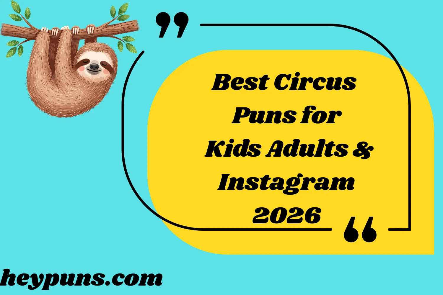 Best Circus Puns for Kids Adults & Instagram