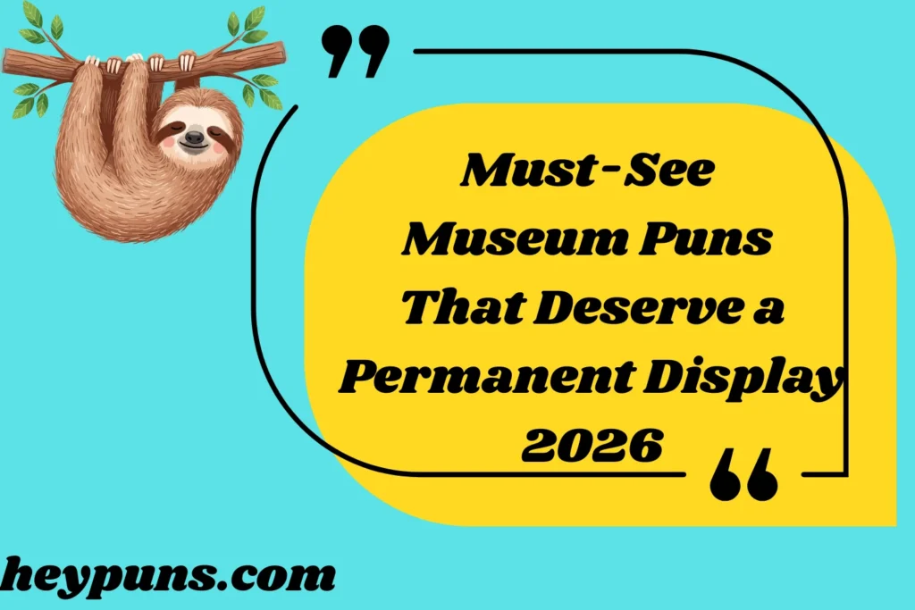 Must-See Museum Puns That Deserve a Permanent Display