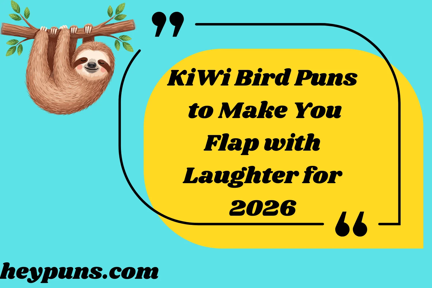 KiWi Bird Puns to Make You Flap with Laughter for