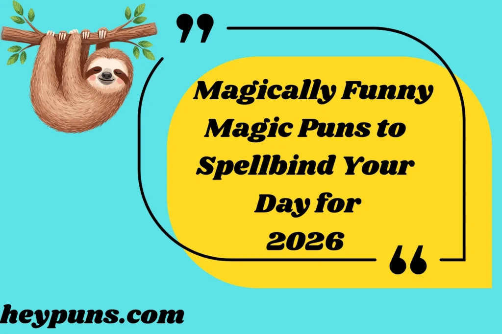 Magically Funny Magic Puns to Spellbind Your Day for