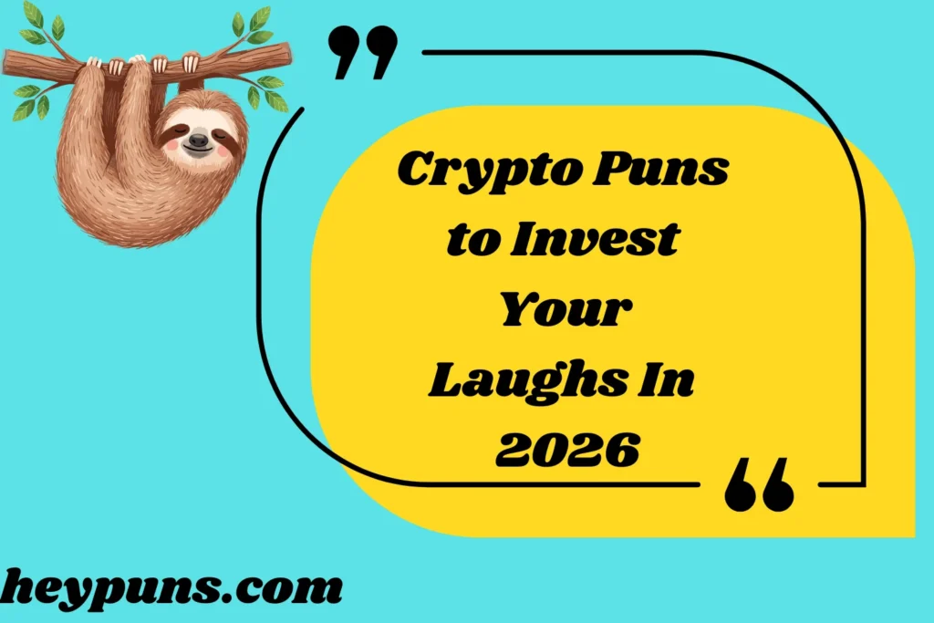 Crypto Puns to Invest Your Laughs In