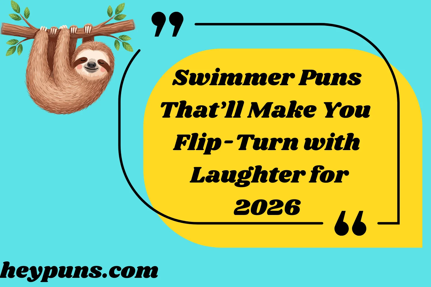 Swimmer Puns That’ll Make You Flip-Turn with Laughter for