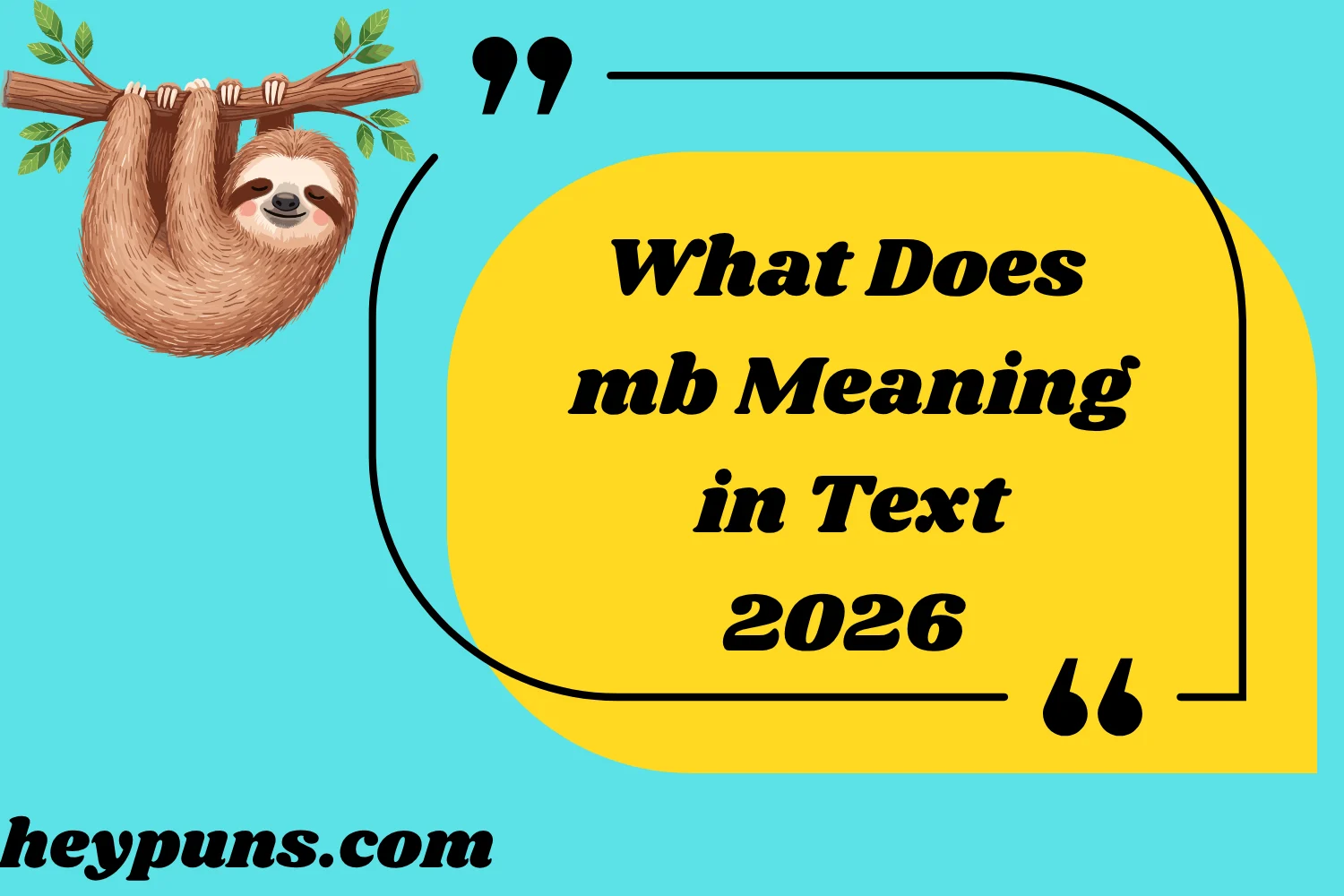 What Does mb Meaning in Text