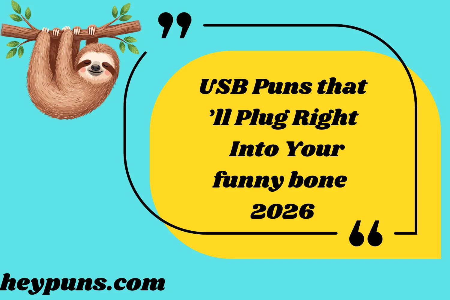 USB Puns That’ll Plug Right Into Your Funny Bone