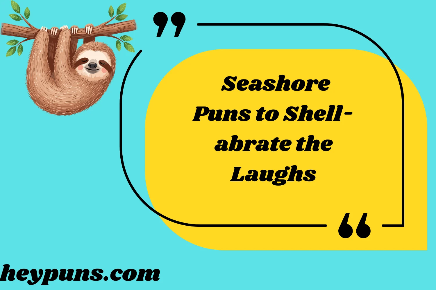 Seashore Puns to Shell-abrate the Laughs