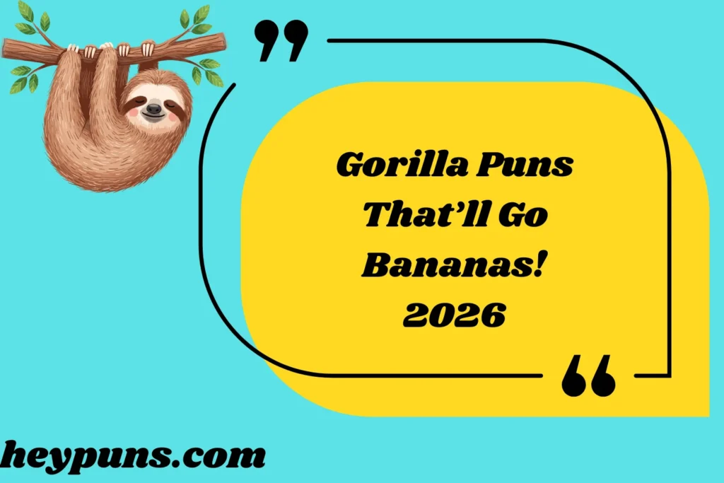 Gorilla Puns That’ll Go Bananas!