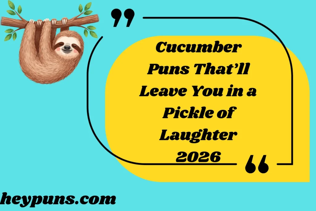 Cucumber Puns That’ll Leave You in a Pickle of Laughter