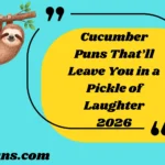 Cucumber Puns That’ll Leave You in a Pickle of Laughter