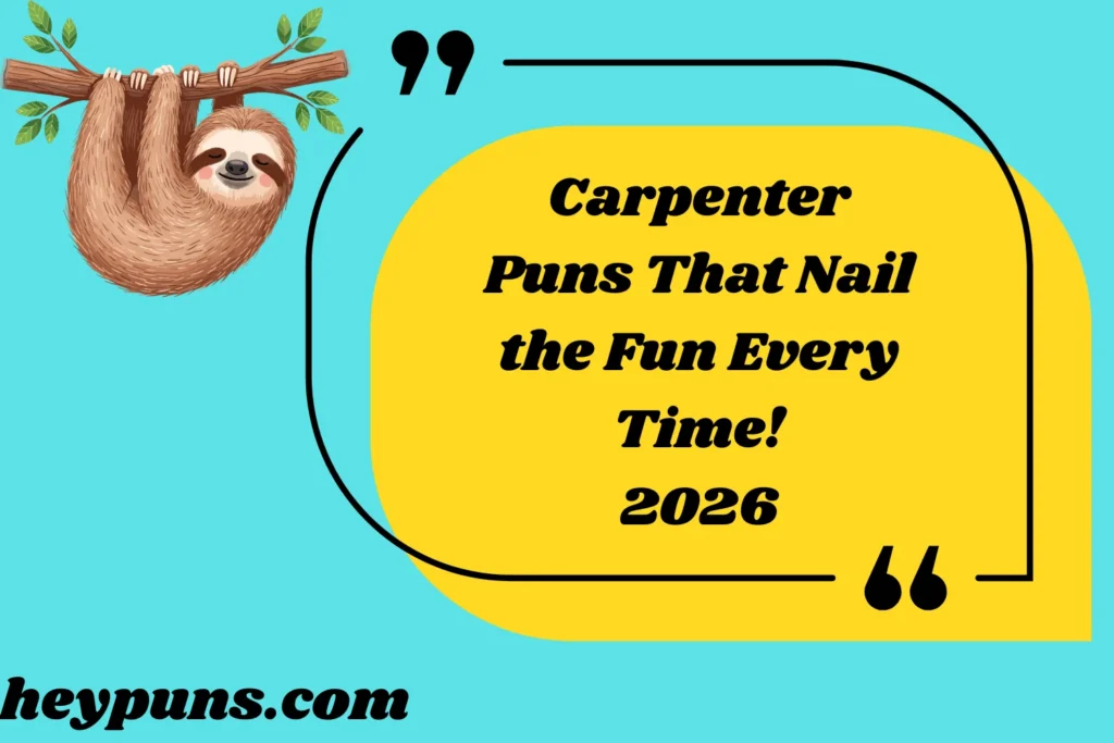 Carpenter Puns That Nail the Fun Every Time!
