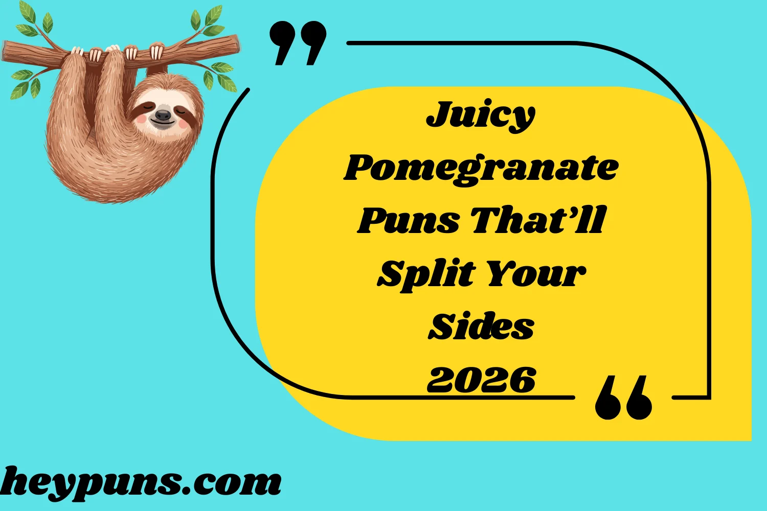Juicy Pomegranate Puns That’ll Split Your Sides