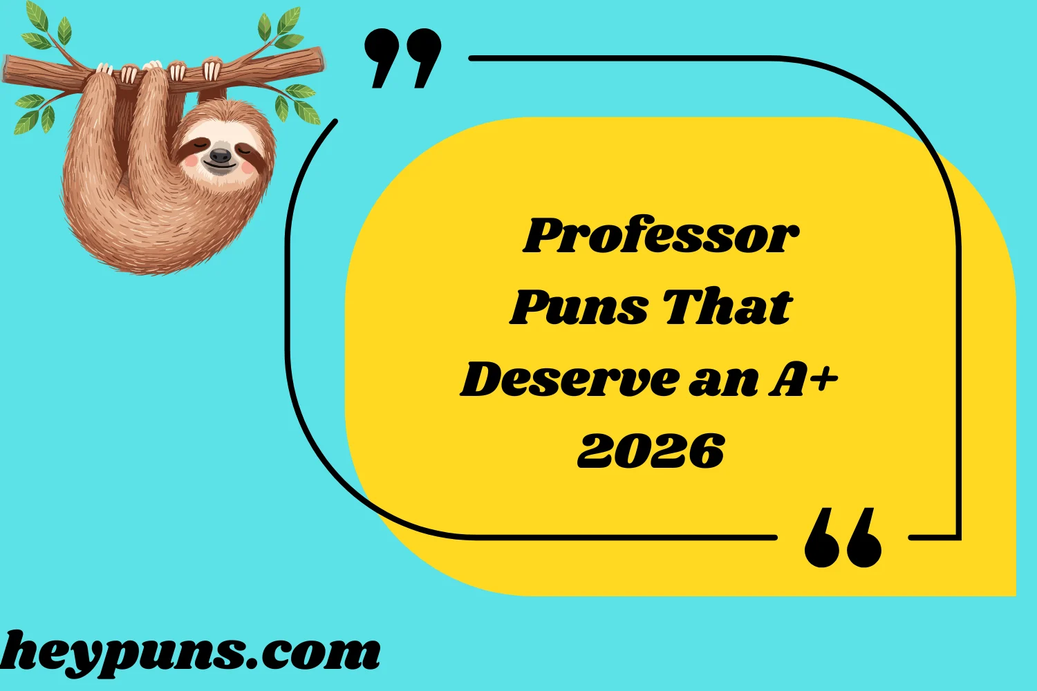 Professor Puns That Deserve an A+
