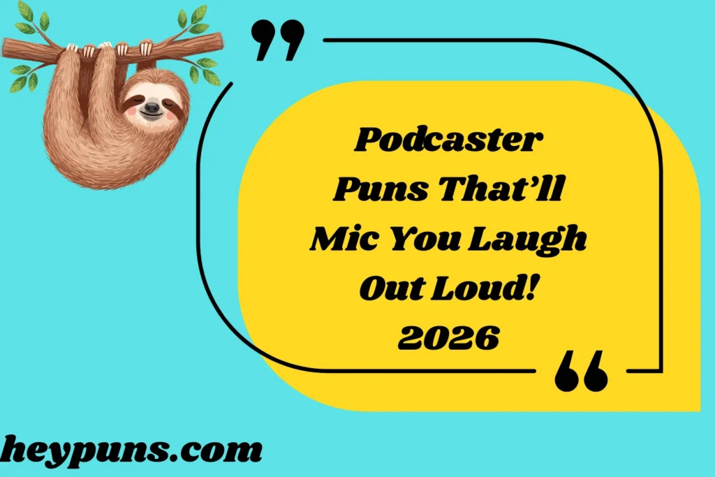 Podcaster Puns That’ll Mic You Laugh Out Loud!