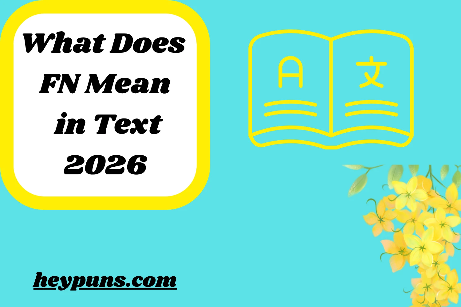 What Does FN Mean in Text