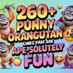 Punny Orangutan Lines That Are Ape-solutely Fun