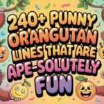 Punny Orangutan Lines That Are Ape-solutely Fun