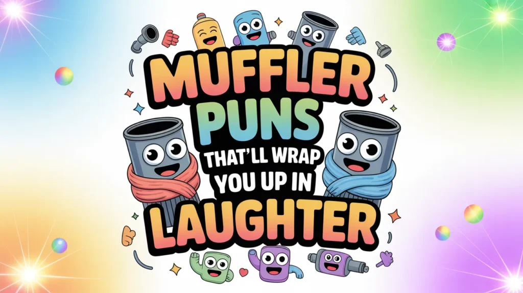 Muffler Puns That’ll Wrap You Up in Laughter