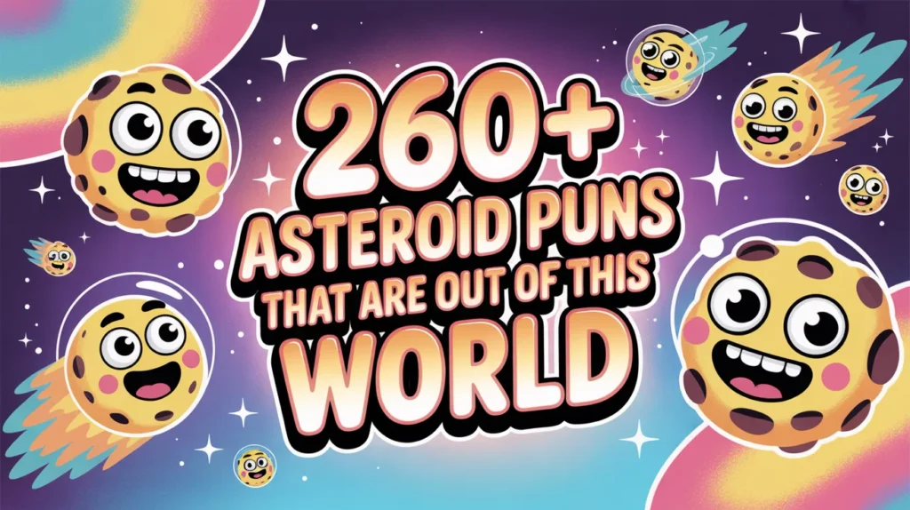 Asteroid Puns That Are Out of This World