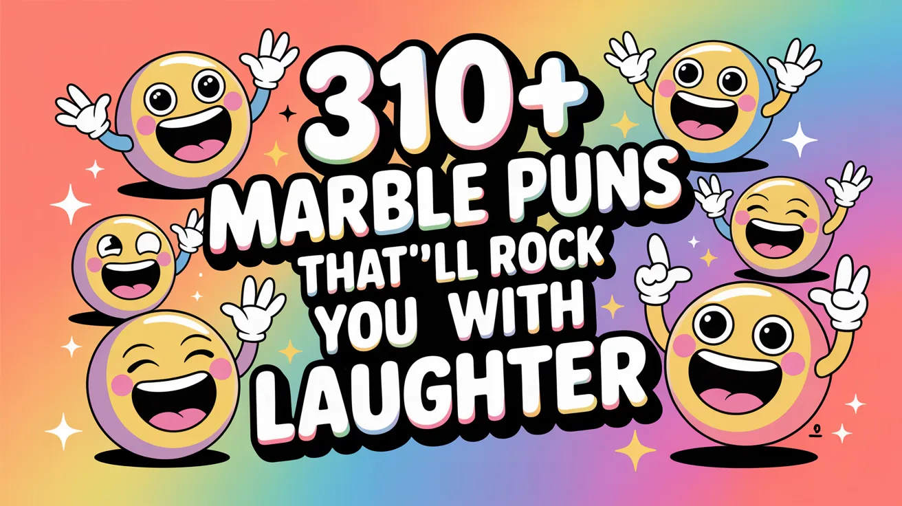 Marble Puns That’ll Rock You with Laughter