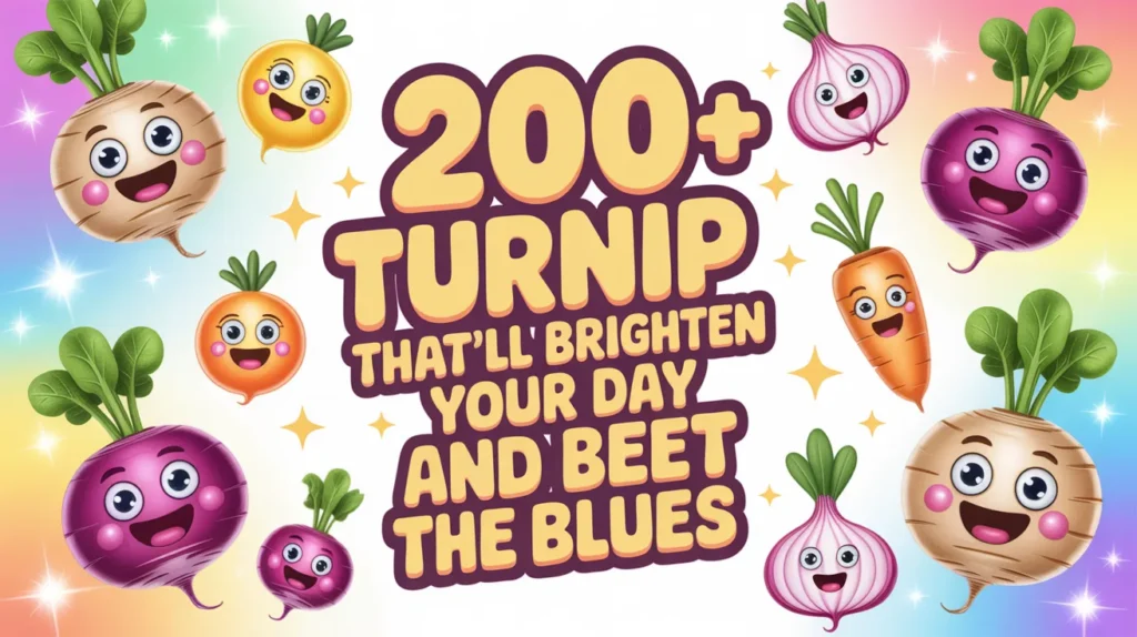 Turnip Puns That’ll Brighten Your Day and Beet the Blues