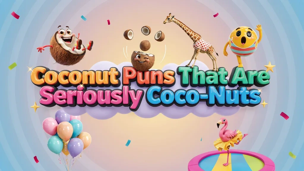 Coconut Puns That Are Seriously Coco-Nuts