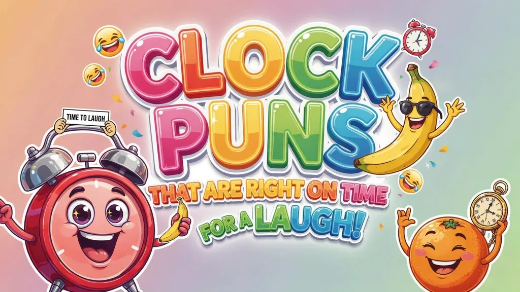 Clock Puns That Are Right on Time for a Laugh