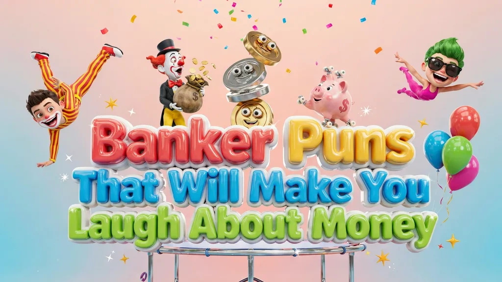 Banker Puns That Will Make You Laugh About Money