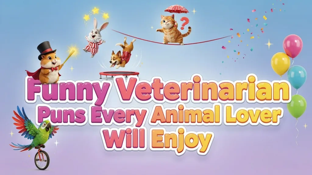 Funny Veterinarian Puns Every Animal Lover Will Enjoy