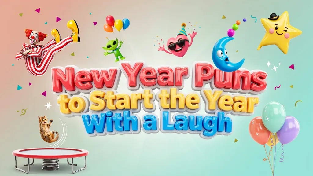 New Year Puns to Start the Year With a Laugh